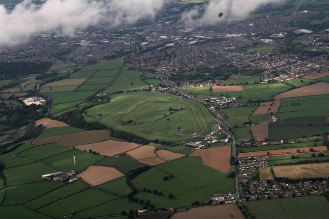 Carlisle Racecourse aerial