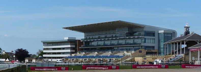 Doncaster Racecourse grandstand