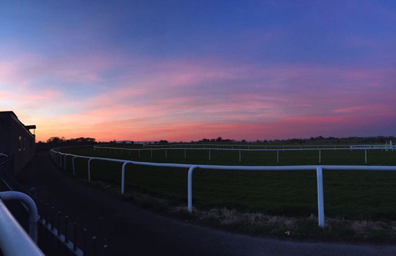 Thurles Racecourse sunset
