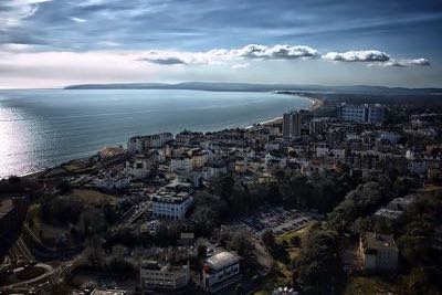 Bournemouth coastline
